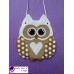 Owl Decor - Owl Wall Hanging - Owl Wall Decor - Gold Owl Decor - Gold Owl Nursery Decor - Polka Dot Owl - Wall Hanging - Salt Dough Hanger